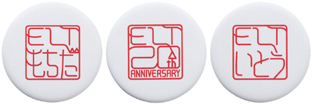 Stamp-Pattern Button Badge